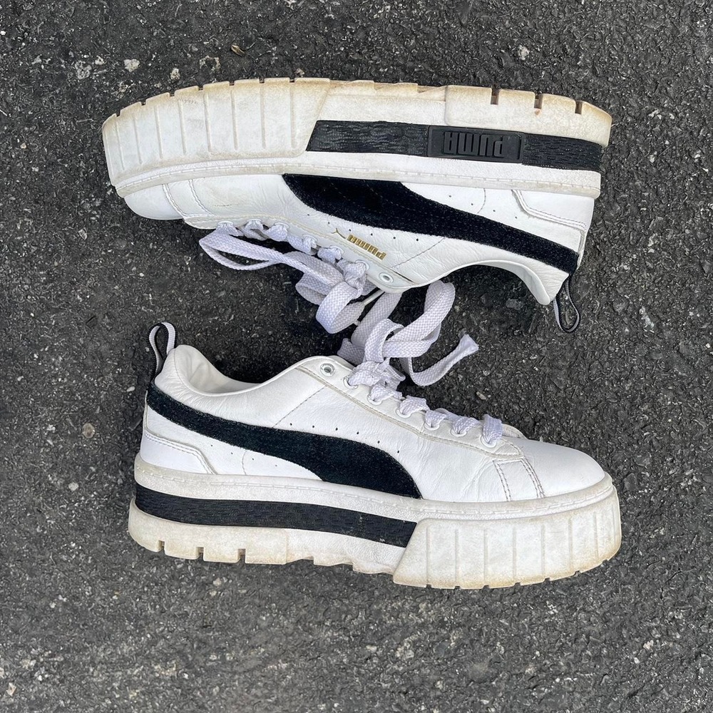 2000s Platform Puma Mayze Low size 7w - Picture 1 of 5